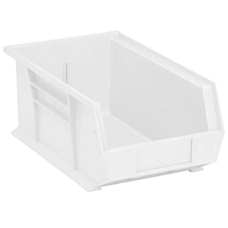 Ultra Stack and Hang Bin, 13-5/8 x 8-1/4 x 6in, Clear, 12 per Case
